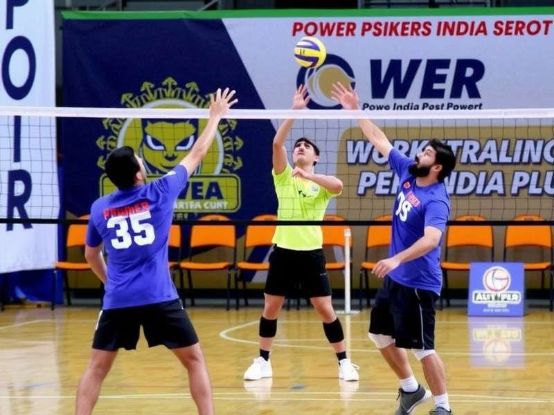 Power Spikers India Pro players at a local tournament Power Spikers India Pro Community Event